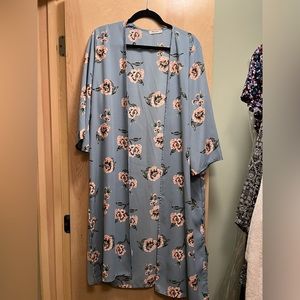 Mikey and Joey floral duster